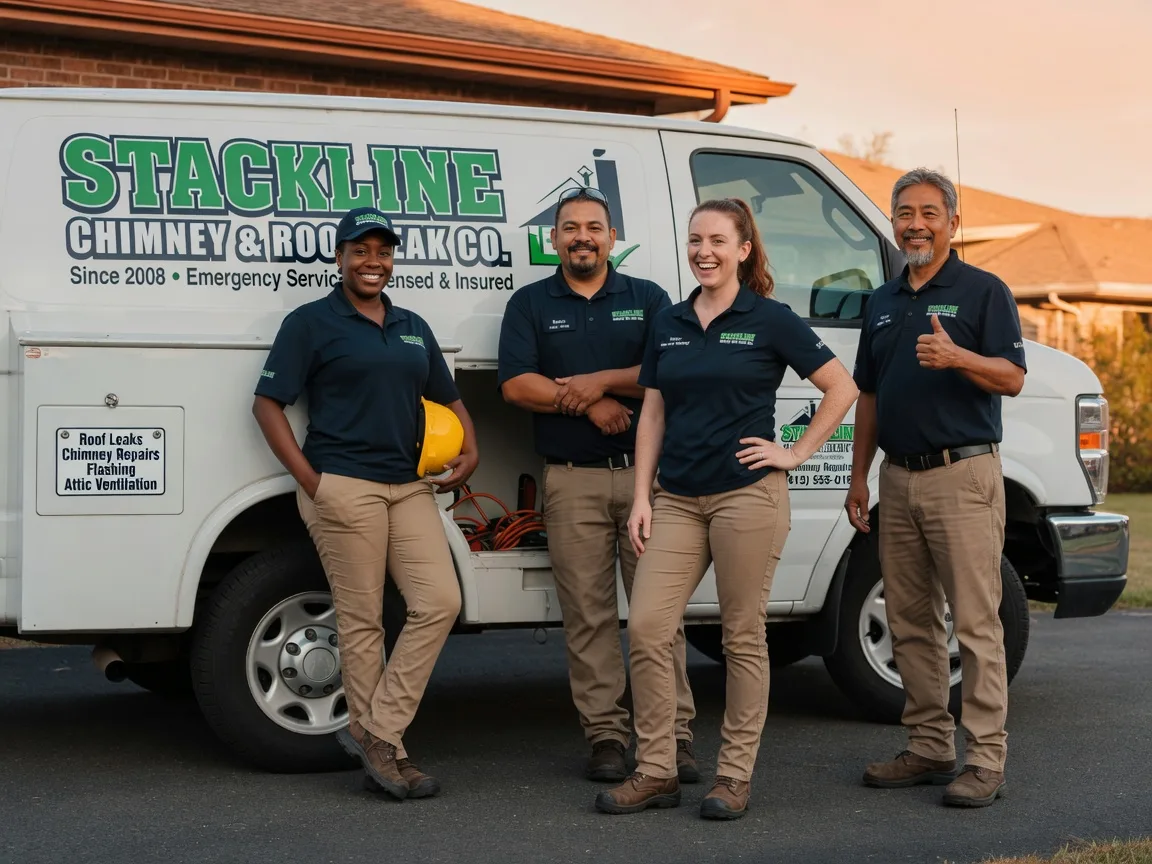 Chimney flashing repair company in Valley Center, KS